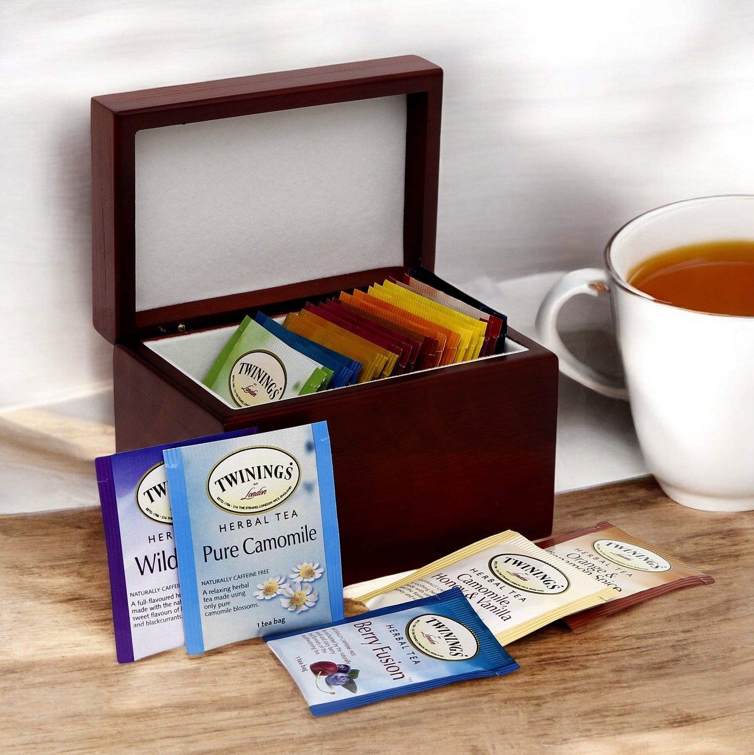 WOOD LUXURY TEA BOXES