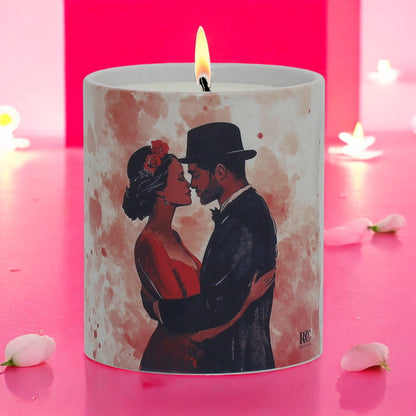 SUBLIMART: Love.ly - Soy Wax Candle 'Embracing Love'