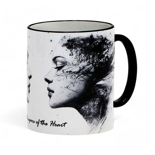 SUBLIMART: PASSIONE Ceramic Mug – "Whispers of the Heart"