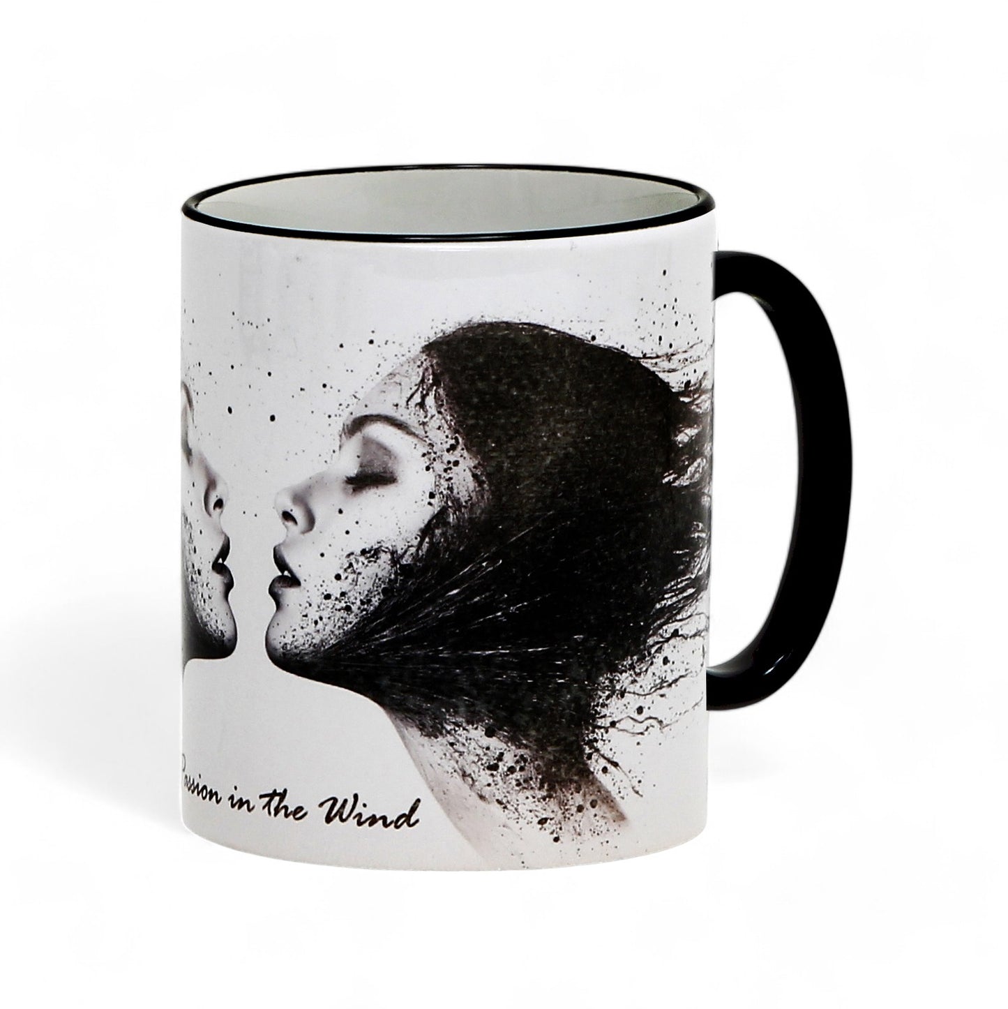 SUBLIMART: PASSIONE Ceramic Mug – "Passion in the Wind"