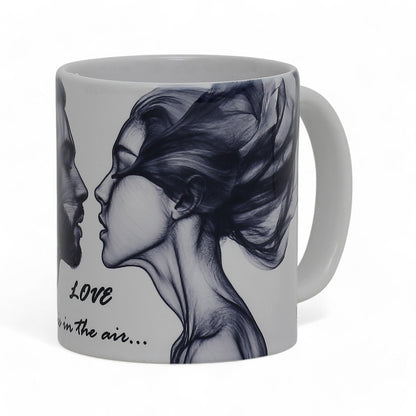 SUBLIMART: LOVE.ly Ceramic Mug – "Love is in the Air..."