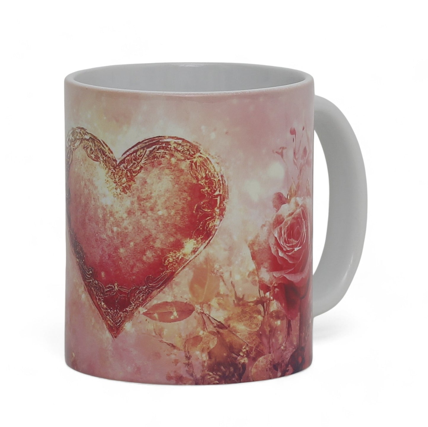 SUBLIMART: LOVE.ly Ceramic Mug "Enchanting Pink Heart"