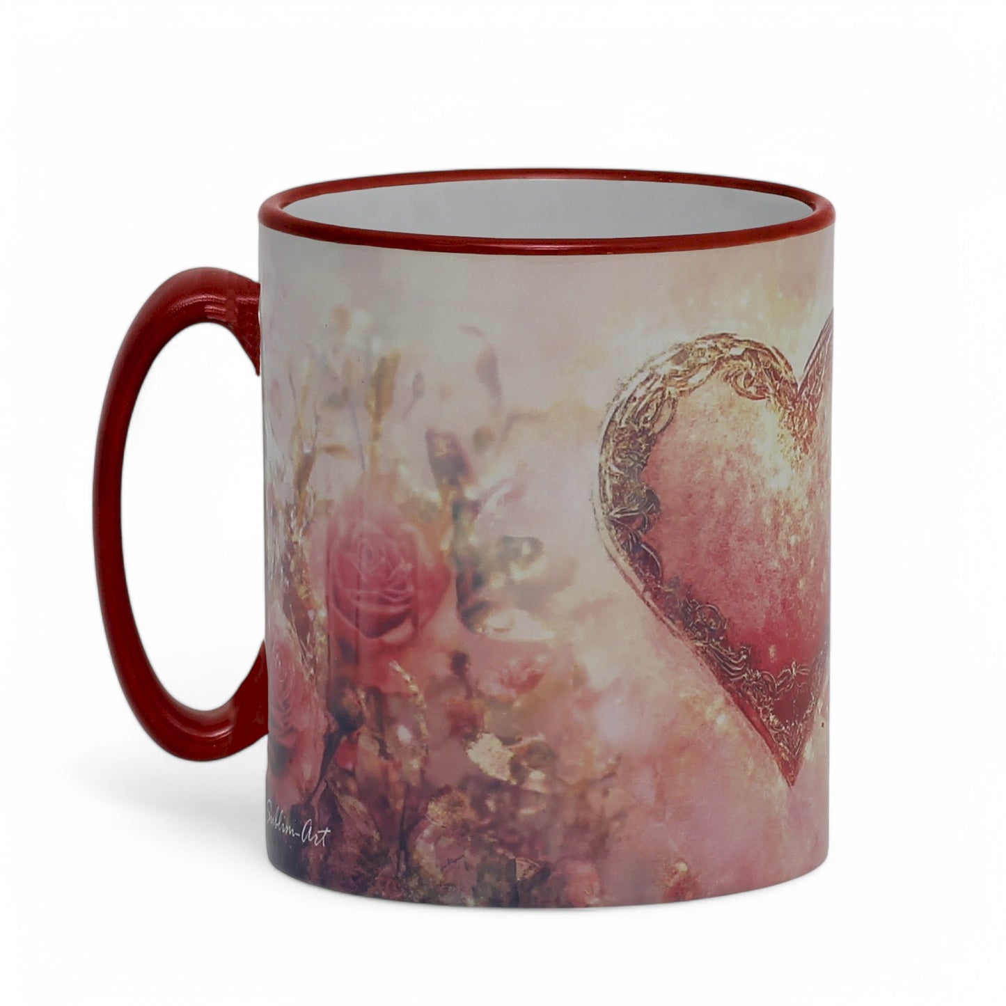 SUBLIMART: LOVE.ly Ceramic Mug "Enchanting Pink Heart"