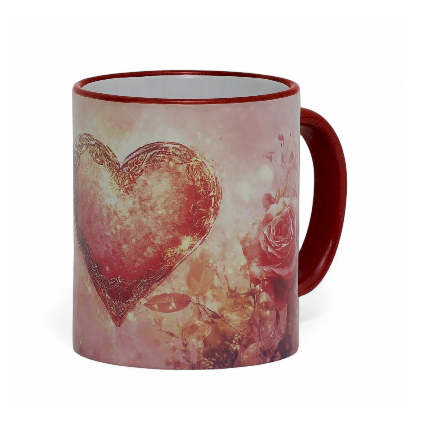 SUBLIMART: LOVE.ly Ceramic Mug "Enchanting Pink Heart"