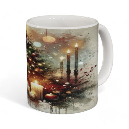 SUBLIMART: Christmas Ceramic Mug – Watercolor Design by RC Design 02