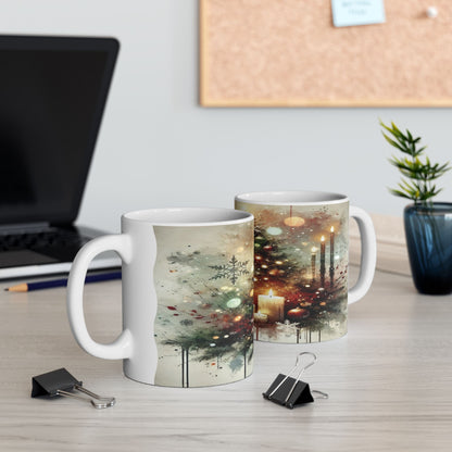 SUBLIMART: Christmas Ceramic Mug – Watercolor Design by RC Design 02