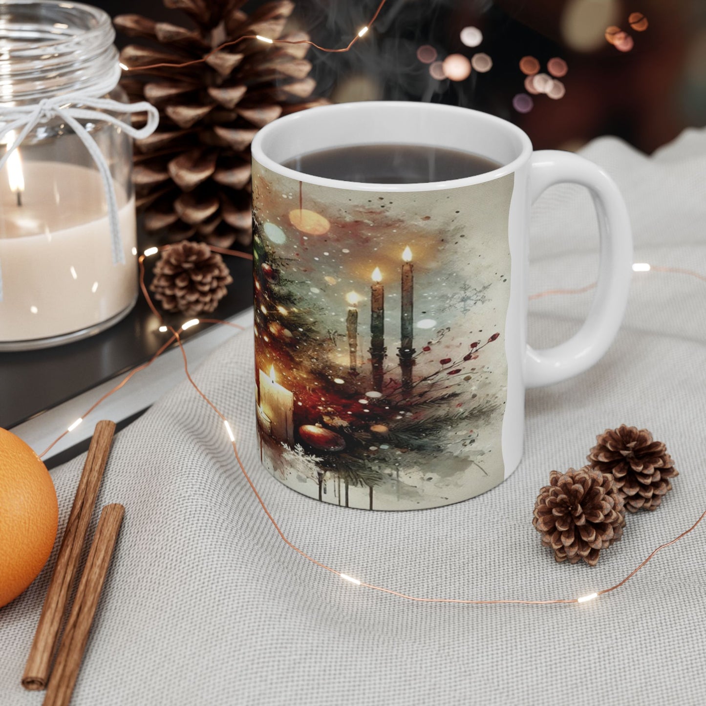 SUBLIMART: Christmas Ceramic Mug – Watercolor Design by RC Design 02