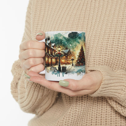 SUBLIMART: Christmas Ceramic Mug – Watercolor Design by RC Design 03