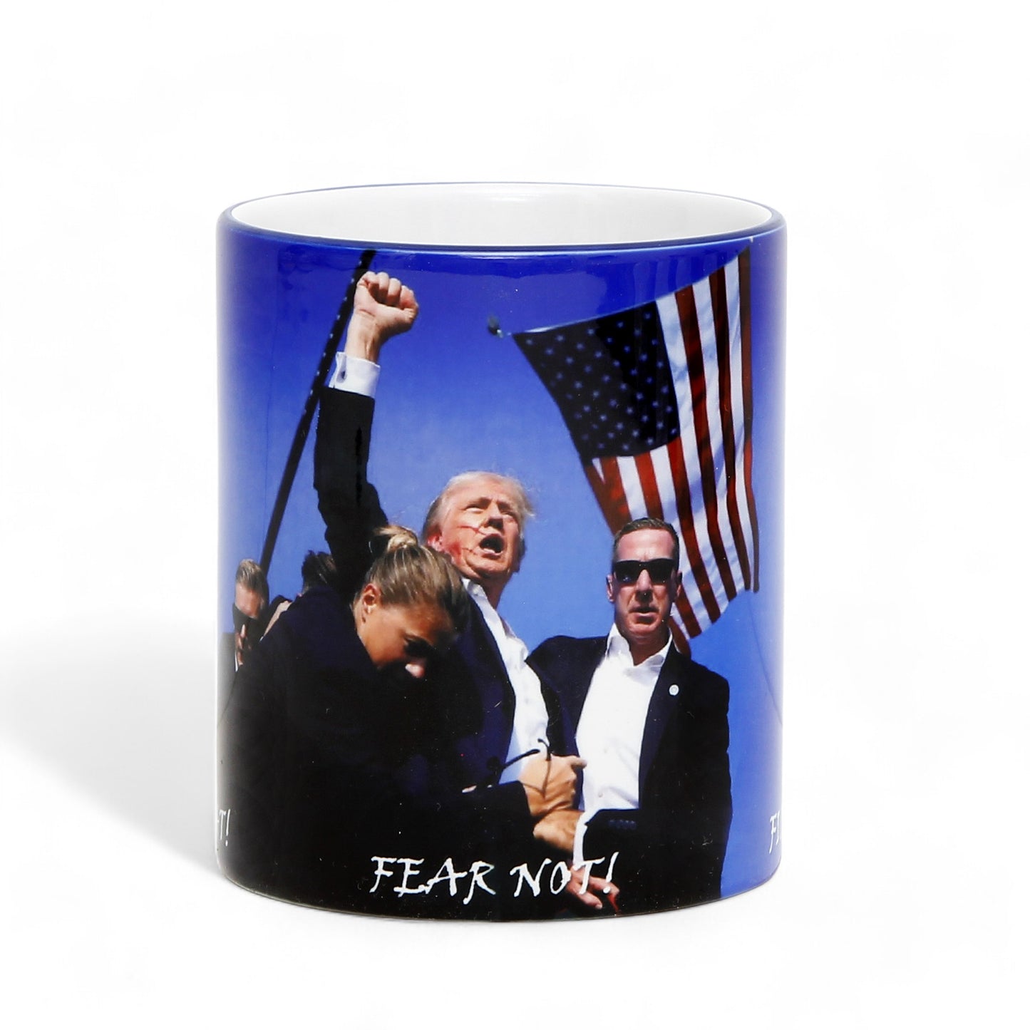 THE PRESIDENTS: Porcelain printed mug - Design by RC Designs - Fear Not Fight Fight Fight!