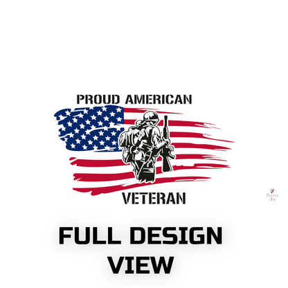 SUBLIMART: Veteran - Mug 'Proud Army Veteran' (Design #21)