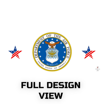 SUBLIMART: Veteran - Mug 'Department of the Air Force' (Design #08B)