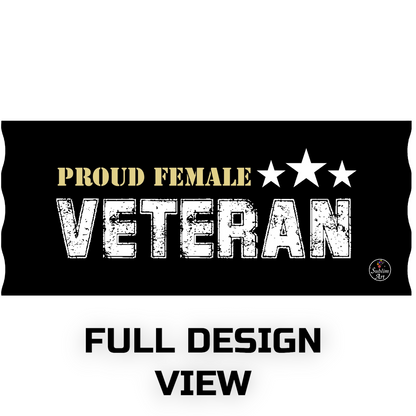SUBLIMART: Veteran - Mug 'Proud Female Veteran' (Design #17)