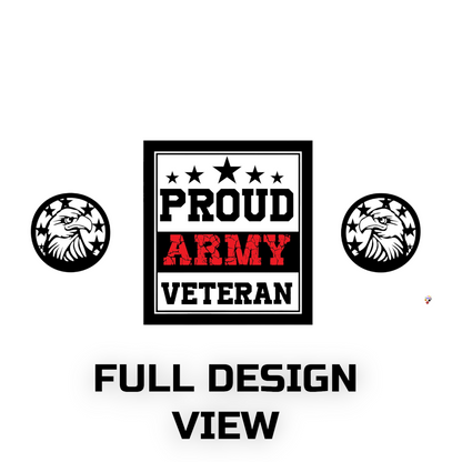 SUBLIMART: Veteran - Mug 'Proud Army Veteran' (Design #21)