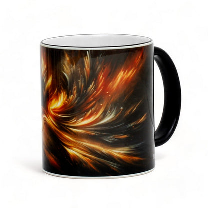 SublimArt Fiery Swirl Mug by RC Italian Design