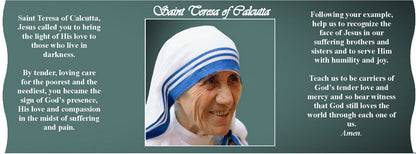 SUBLIMART: Prayer Candle - Porcelain Soy Wax Candle St. Mother Theresa of Calcutta