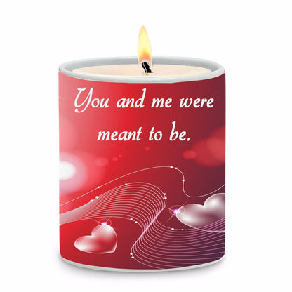 SUBLIMART: Love - Soy Wax Candle (Design #VAL23)