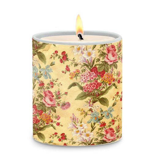 SUBLIMART: Vintage - Porcelain Soy Wax Candle (Design #VIN12)