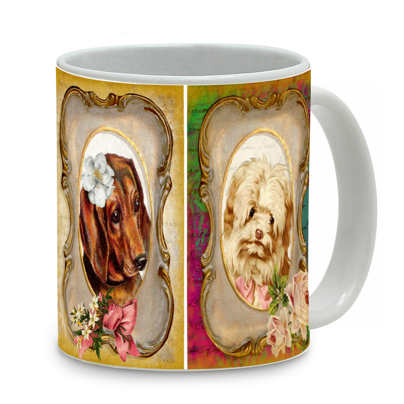 SUBLIMART: Pets Art - Mug featuring a beautiful dogs design (#05)