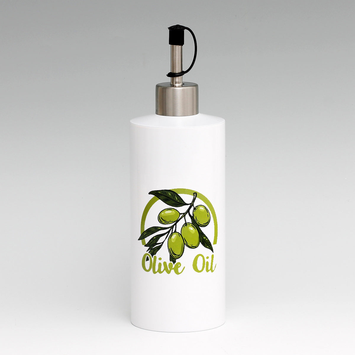 SUBLIMART: Olive Oil Straight Dispenser with screw-in pourer (Design 68)
