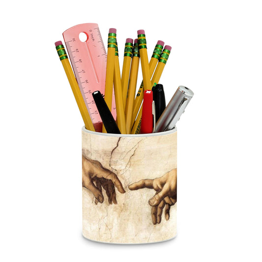 SUBLIMART: Affresco - Multi Use Tumbler The Creation of Adam By Michelangelo (Detail) — Sistine Chapel's ceiling (Design #AFF02)