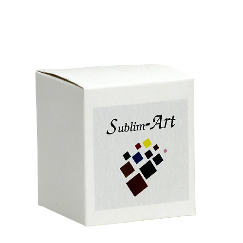 SUBLIMART: B&W Beauty  - Mug featuring a dramatic circle design in black and white